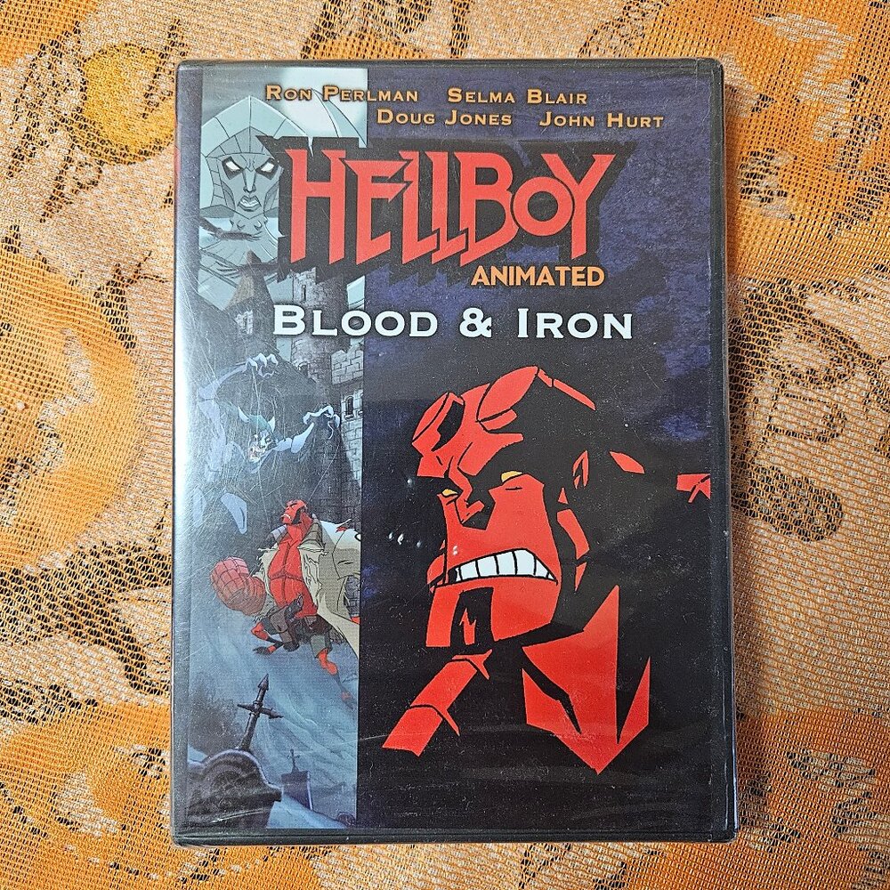 Hellboy: Blood & Iron (DVD, 2007) Ron Perlman Selma Blair Doug Jones John Hurt